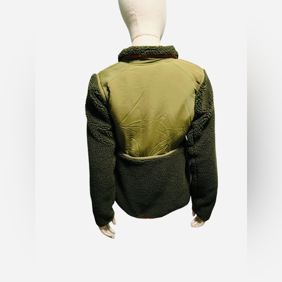 Duluth Trading Co. Sherpa Utility Women's Army Green Jacket Size Small - Picture 7 of 13